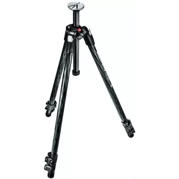 Manfrotto MT290XTC3 anglies pluošto trikojo kojos - 3 sekcijos, užveržiamos fiksavimo svirtys, 5 kg keliamoji galia