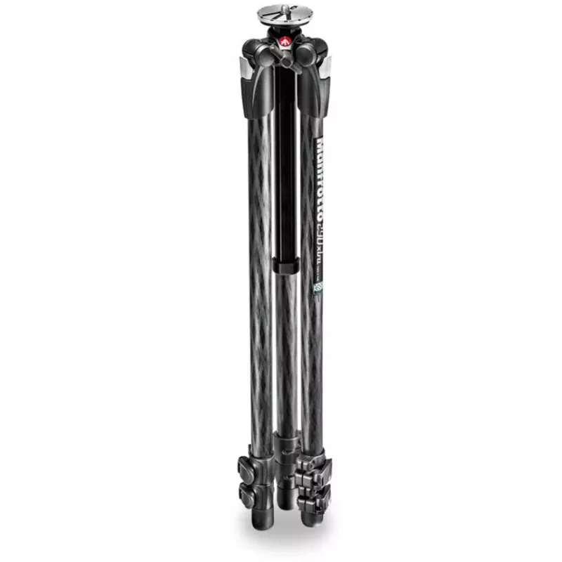 Manfrotto MT290XTC3 anglies pluošto trikojo kojos - 3 sekcijos, užveržiamos fiksavimo svirtys, 5 kg keliamoji galia