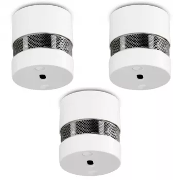 Alecto SD1020 3x Mini dūmų detektorius su 10 metų baterija
