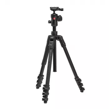 Manfrotto Befree 4 sekcijų aliumininis trikojis su 494 rutuline galvute (MKBFRLA4FB-BH)