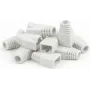 DSIT DANICOM RJ45 apsauginis gaubtėlis baltas - 10 vnt. (DC-RJ45-BOOT-WHITE-10PCE)