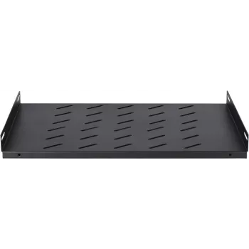 DSIT DS-FH60Wand 1U fiksuota lentyna 600 mm gylio sieniniams spintoms, 25 kg apkrova, juoda