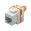 DS-IT CAT6 UTP Kiystone Jack be įrankių su Twist mechanizmu (DS-KC-UTP6-TL-T)