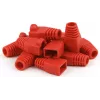 DSIT DANICOM RJ45 įtempimo mažinimo gaubtas, raudonas, 10 vnt.