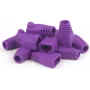 DSIT DANICOM RJ45 įtempimo mažinimo gaubtukai violetiniai, 10 vnt.
