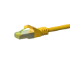 DSIT Cat.7 S/FTP tinklo kabelis RJ45 kištukas į RJ45 kištuką, 5 m, geltonas
