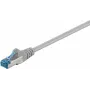 DSIT CAT 6a S/FTP LSOH jungiamasis kabelis, 1,5 m, pilkas