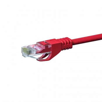 DSIT CAT5e U/UTP tinklo laidas, 7 m, raudonas, 100% varis (DC-55-075)