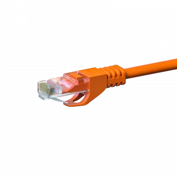 DSIT CAT5e tinklo kabelis U/UTP 7m oranžinis 100% varis