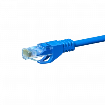 DSIT CAT5e tinklo kabelis U/UTP 10 m mėlynas, 100% varis (DC-54-100)