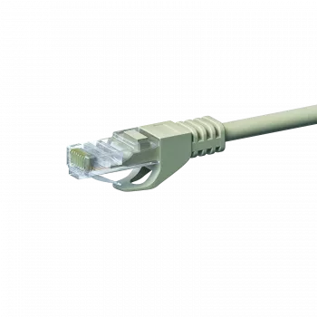 DSIT CAT 5e U/UTP tinklo jungiamasis kabelis, 0,25 m, pilkas, CCA, RJ45