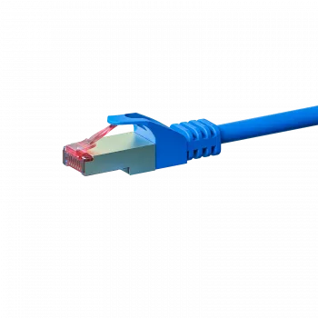 DSIT DC-S64-010 CAT6 S/FTP LSOH tinklo kabelis, 1 m, mėlynas