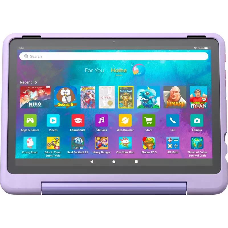 Amazon Fire HD 10 Kids Pro planšetinis kompiuteris, 10,1" 1080p, 32 GB, 13-oji karta (B0CXKQYCPG)