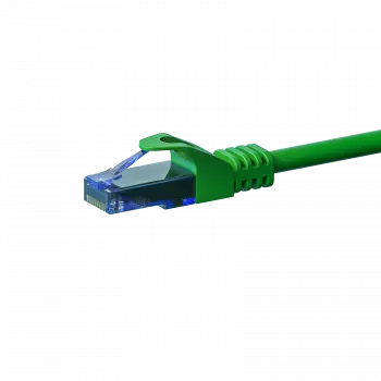 DSIT CAT6a U/UTP 100% vario Ethernet trumpiklis, 1 m, žalias