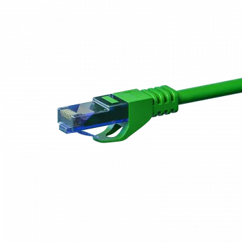 DSIT CAT6a U/UTP 100% vario Ethernet trumpiklis, 1 m, žalias
