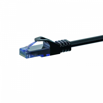 DSIT CAT6a tinklo kabelis 100% varis - U/UTP - 10 metrų - juodas (DC-U6A0-100)