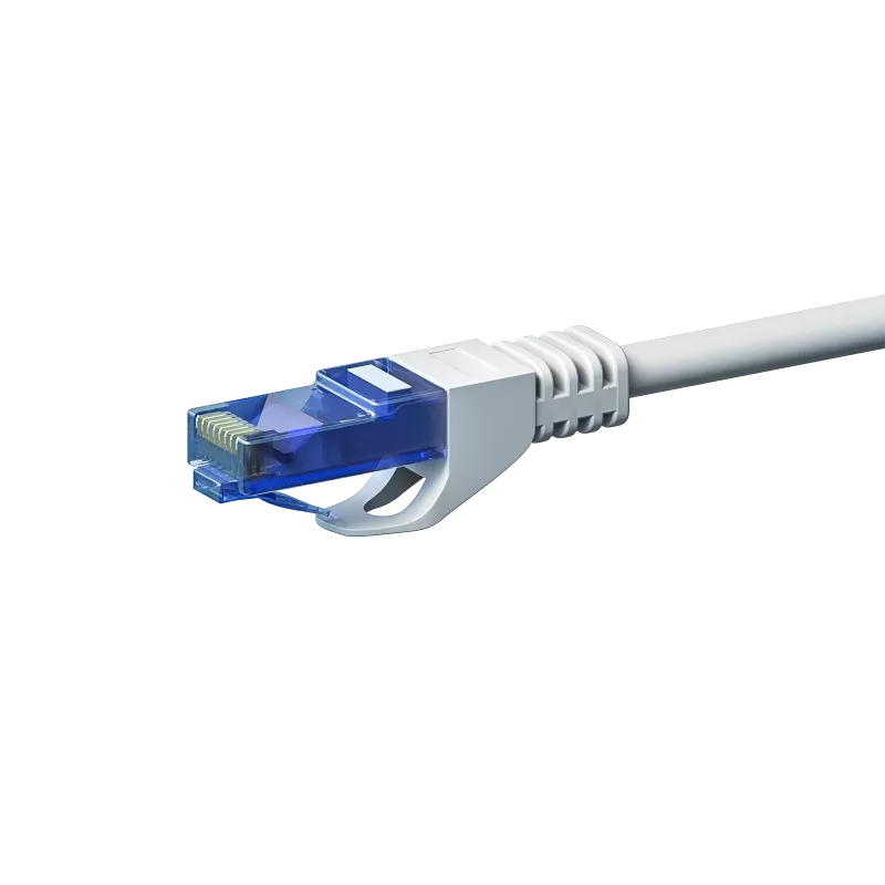 DSIT DC-U6A2-300 CAT6a UTP tinklo kabelis, 30 m, 100% varis, baltas