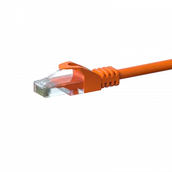 DSIT Cat 6 U/UTP tinklo kabelis, 1 m, oranžinis, CCA (DC-C66-010)