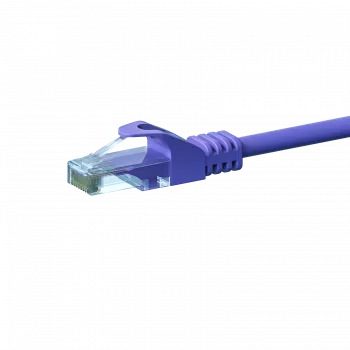 DSIT CAT 6 U/UTP tinklo kabelis 1m violetinis CCA