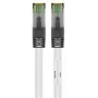 DSIT CAT 8 S/FTP PiMF RJ45 tinklo laidas, baltas, 5m