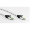 DSIT CAT 8 S/FTP PiMF RJ45 tinklo laidas, baltas, 5m