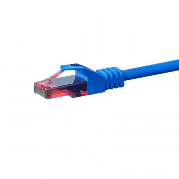 DSIT DC-64-001 CAT6 U/UTP tinklo kabelis, 0,15 m, mėlynas, 100% varis