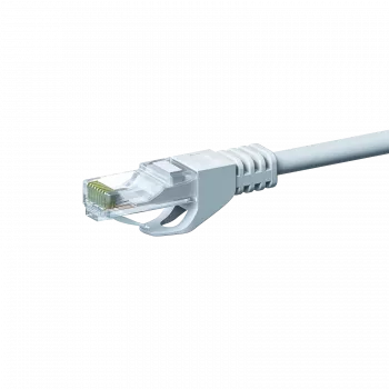 DSIT CAT 6 U/UTP tinklo kabelis, 10 m, baltas, CCA, RJ45, 1 Gbps, 250 MHz