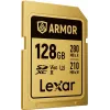 Lexar Professional ARMOR GOLD 128GB SDXC UHS-II V60 atminties kortelė (LSDAMGL128G-RNNNG)