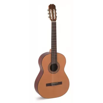 Alvaro Guitars No.20 klasikinė gitara 4/4 pilno dydžio su nailoninėmis stygomis, eglės viršumi, sapele korpusu, blizgiu paviršiumi