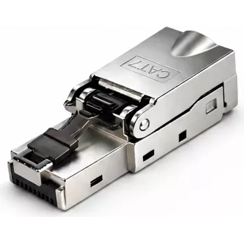 DSIT S/FTP CAT7 Toolless RJ45 jungtis vientisos gyslos kabeliams