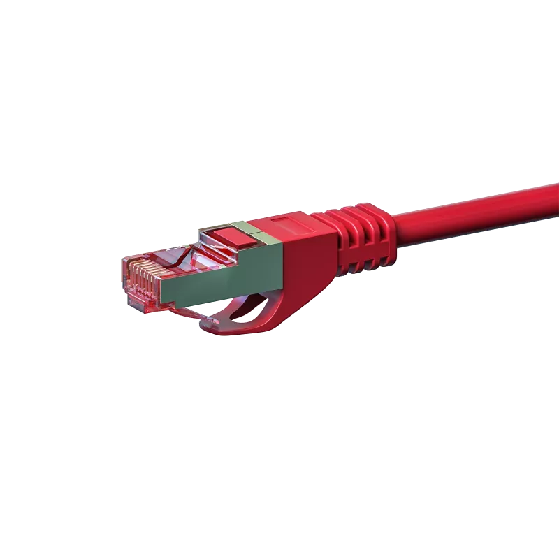 DSIT Cat 6 S/FTP LSOH Ethernet Patch laidas, 1m, raudonas