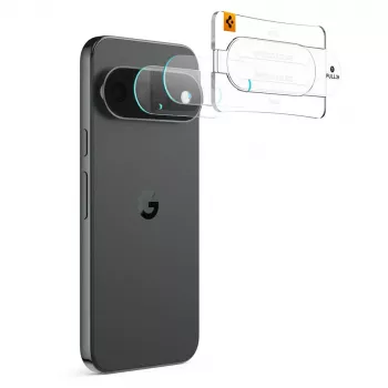 Spigen Optik Pro Glas.tR EZ Fit fotoaparato apsauga 2 vnt. Google Pixel 11 Pro – skaidri