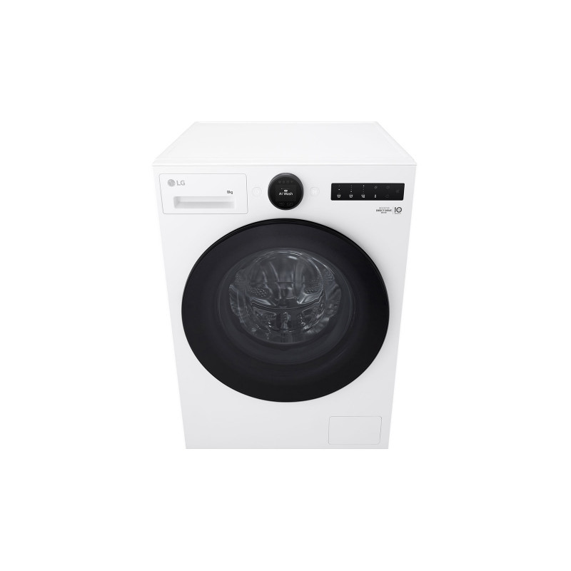 LG F4WX808YC 8 kg 1400 aps./min skalbimo mašina su AI DD ir Steam+ - balta