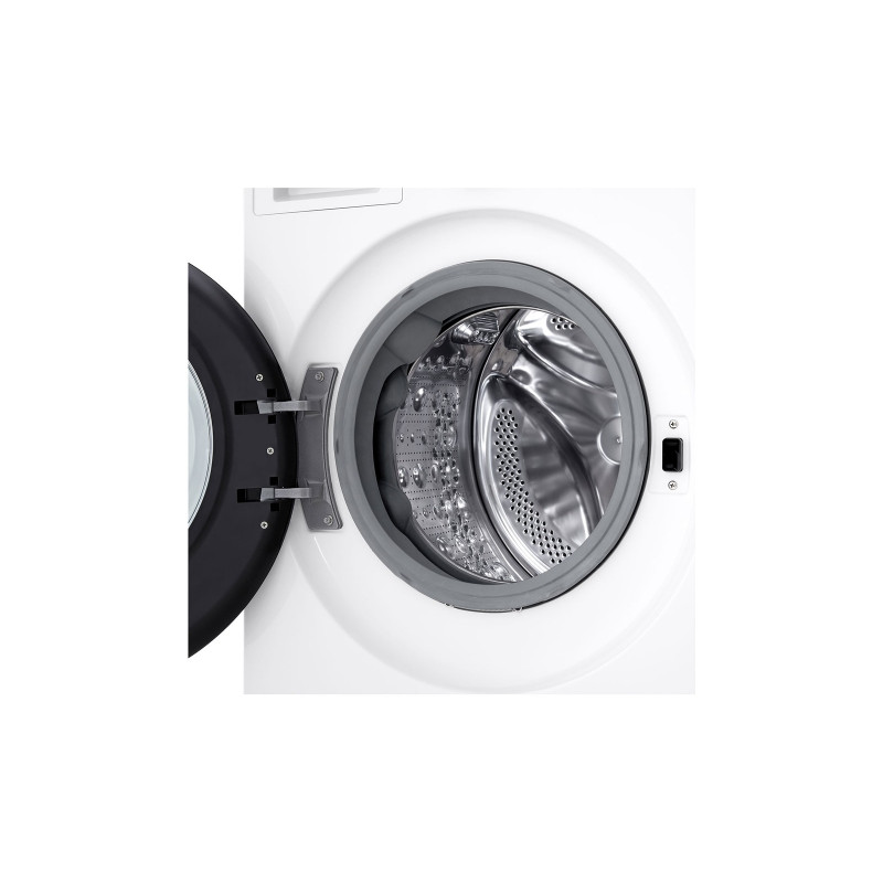 LG F4WX808YC 8 kg 1400 aps./min skalbimo mašina su AI DD ir Steam+ - balta