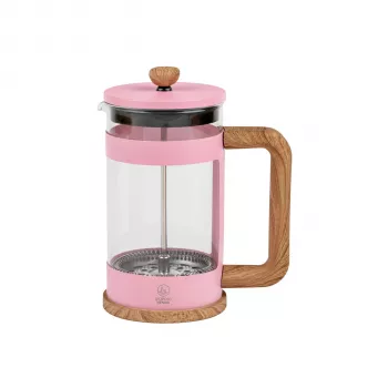 Leopold Vienna Franca French Press kavos ir arbatos virimo indas, rožinis, 600 ml
