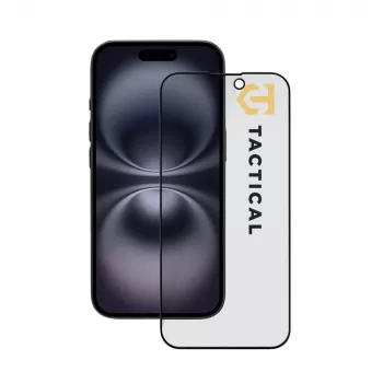 Tactical Glass Shield Privacy 5D iPhone 15 / 16 ekrano apsauginis stiklas, juodas