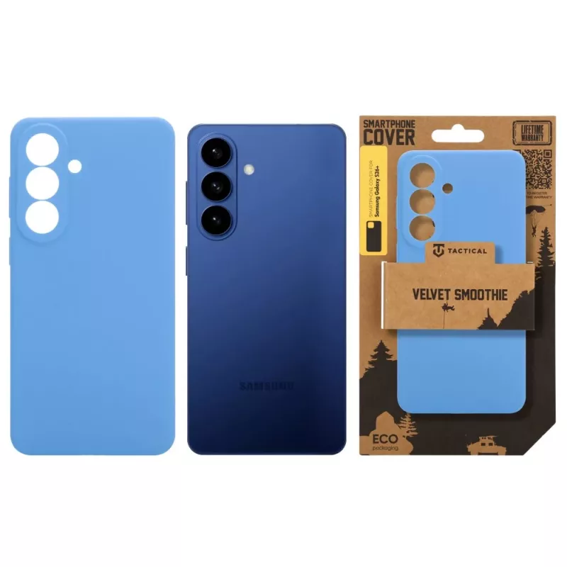 Tactical galinis dangtelis Velvet Smoothie Galaxy S26+ Avatar Series - Midnight Black