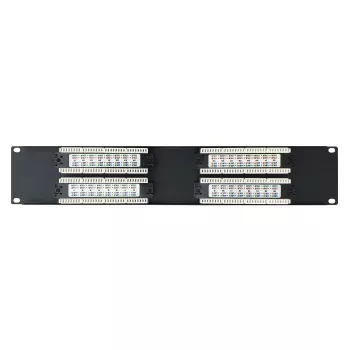 DSIT 19 inch Cat6 UTP 32 prievadų skydelis 2U juodas