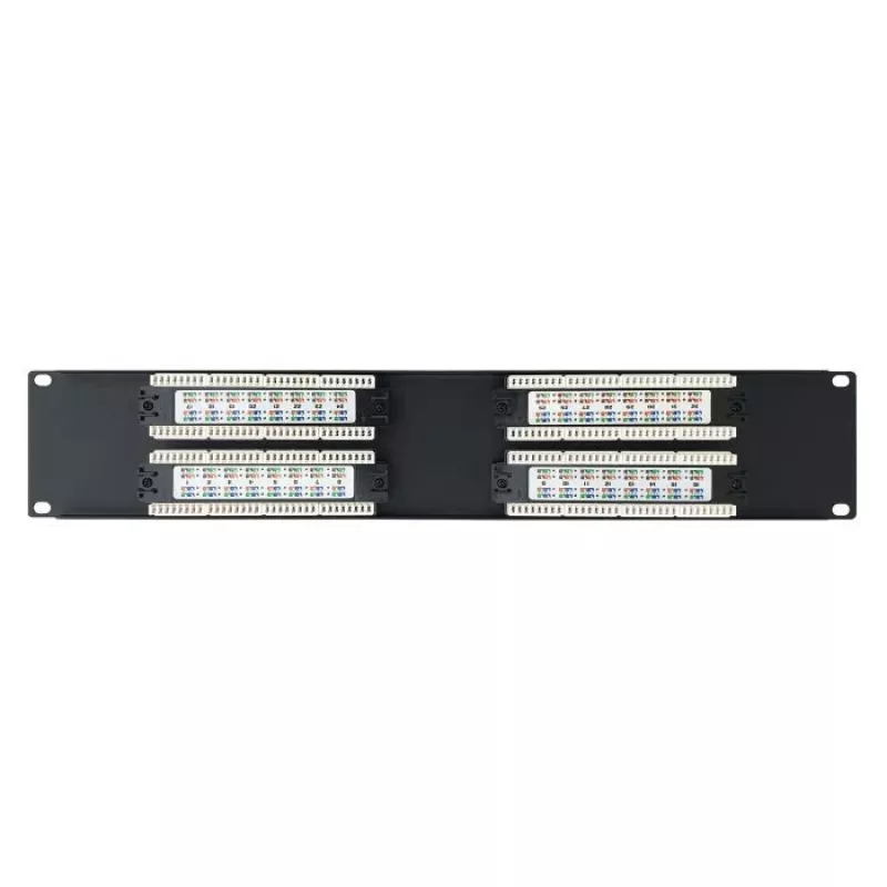 DSIT 19 inch Cat6 UTP 32 prievadų skydelis 2U juodas