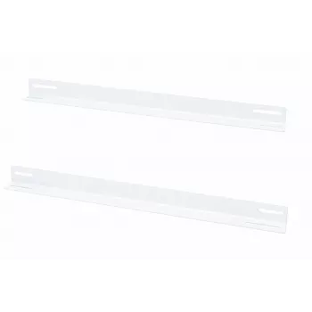 DSIT 19 inch bėgiai 450 mm gylio sieniniams spintoms - balti