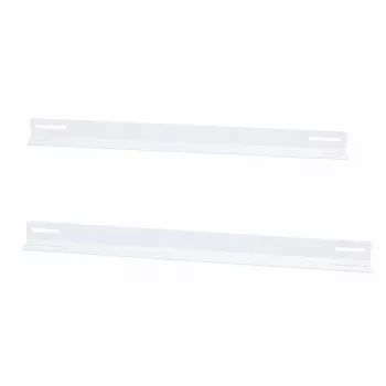 DSIT 19 inch bėgiai 450 mm gylio sieniniams spintoms - balti