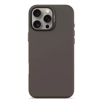 DECODED Antimicrobial Silicone Case iPhone 16 Pro Max MagSafe juodos spalvos