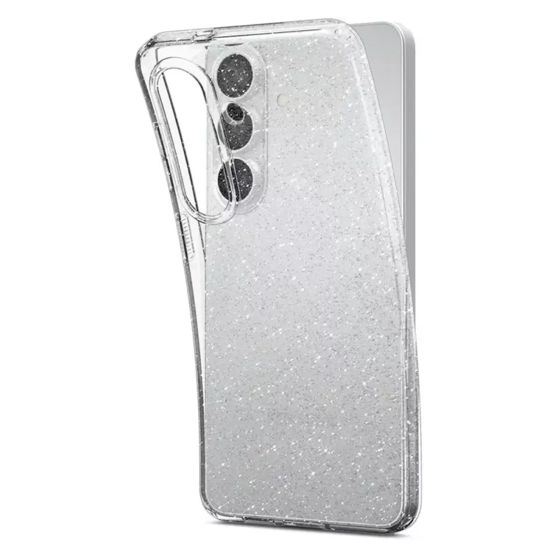 Spigen Liquid Crystal Glitter dėklas, skirtas Samsung Galaxy S26+ - permatomas