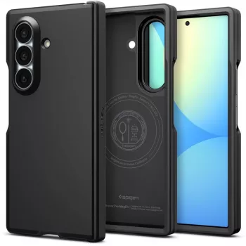 SPIGEN Tough Armor Pro MagSafe dėklas, skirtas Samsung Galaxy Z Fold 8 Ultra – juodas