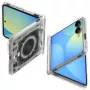 SPIGEN Ultra Hybrid Pro MagSafe dėklas, skirtas Samsung Galaxy Z Flip8 Neo One – skaidrus