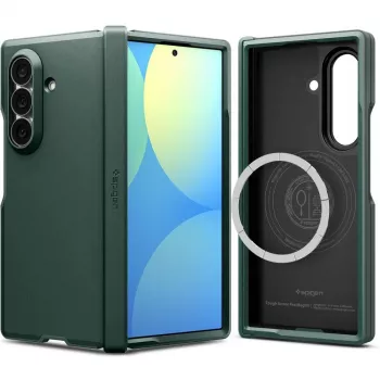 Spigen Tough Armor Pro MagSafe dėklas, skirtas Samsung Galaxy Z Fold 8 Ultra - Abyss Green