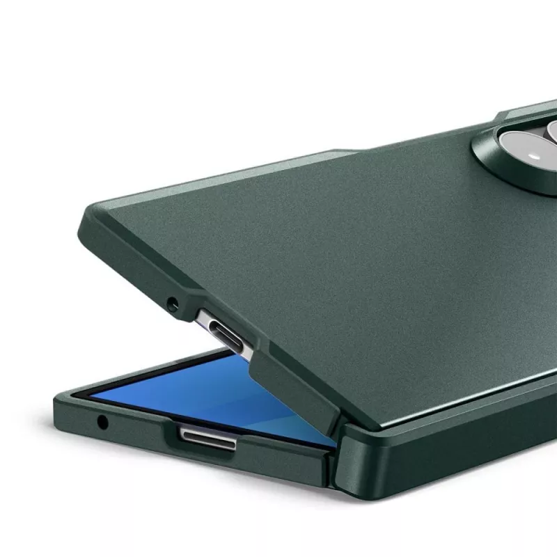 Spigen Tough Armor Pro MagSafe dėklas, skirtas Samsung Galaxy Z Fold 8 Ultra - Abyss Green