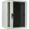 DSIT 12U sieninis serverio spintelis su stiklo durimis, baltas, 600x600x635 mm