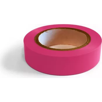 DSIT DC-Tape-Pink PVC elektros izoliacinė juosta, 19 mm x 10 m, violetinė, 600V, nedegi