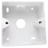 DSIT DC-Wall-Frame-W 2 prievadų Keystone sieninis rėmelis, baltas